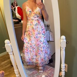 Lulus floral dress